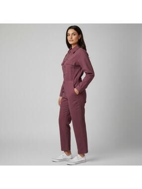 Current Elliott Dusty Rose Utility Boilersuit Jumpsuit Size 0 NWT MSRP $368